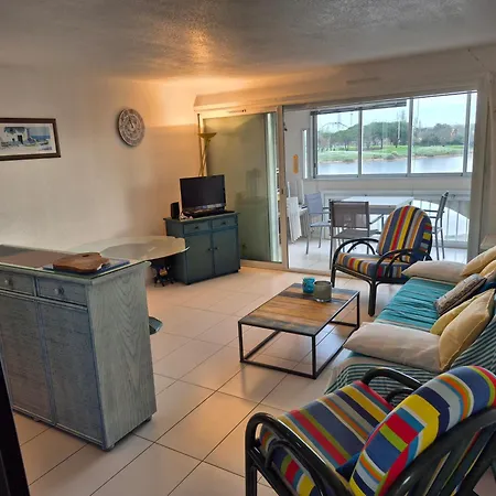 Amourera B23, T3 Avec Vue Et Lagon, Parking, Piscine Appartamento Agde