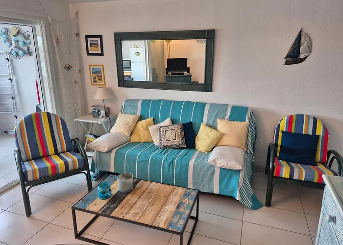 Amourera B23, T3 Avec Vue Et Lagon, Parking, Piscine * Agde