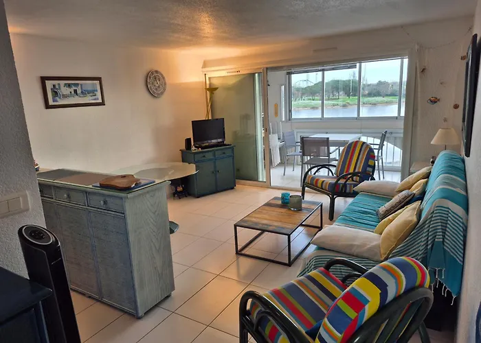 Amourera B23, T3 Avec Vue Et Lagon, Parking, Piscine Apartment Agde