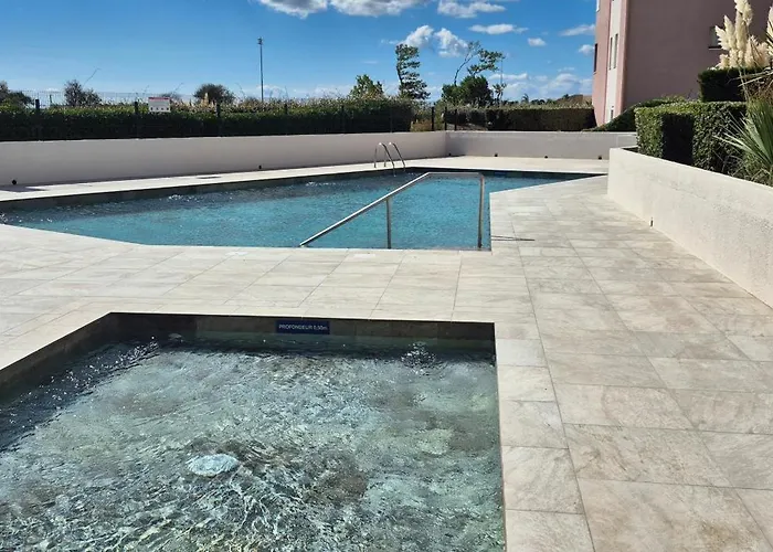 Amourera B23, T3 Avec Vue Et Lagon, Parking, Piscine * Agde